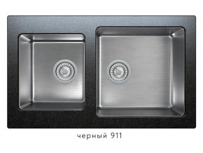 Мойка комбинированная Tolero twist TTS-840 Черный 911 в Красновишерске - krasnovishersk.magazin-mebel74.ru | фото