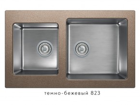 Мойка комбинированная Tolero twist TTS-840 Темно-бежевый 823 в Красновишерске - krasnovishersk.magazin-mebel74.ru | фото