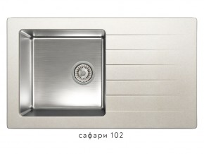 Мойка комбинированная Tolero twist TTS-860 Сафари 102 в Красновишерске - krasnovishersk.magazin-mebel74.ru | фото