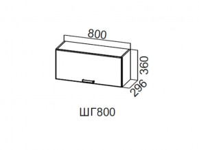 ШГ800/360 Шкаф навесной 800/360 (горизонт.) в Красновишерске - krasnovishersk.magazin-mebel74.ru | фото